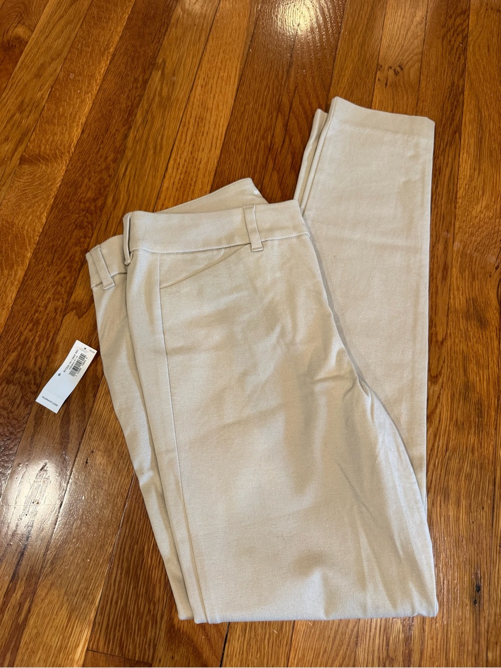 Old Navy Slim Stretch Chinos in Light Beige